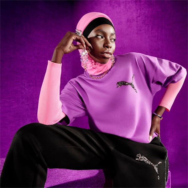 PUMA Swarovski Crystals Women s T shirt PUMA