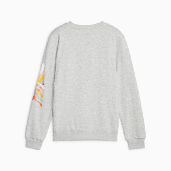 Sudadera Classics Brand Love para Adolescente, Light Gray Heather, extralarge