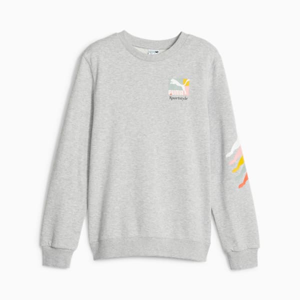 Classics Brand Love Boys' Sweatshirt, Light Gray Heather, extralarge