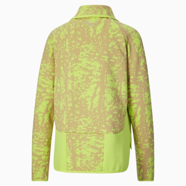 STEWIE x EARTH Women's Dime Half-Zip, Lily Pad, extralarge