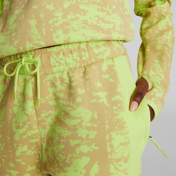 STEWIE x EARTH Dime Women's Basketball Pants, Lily Pad, extralarge