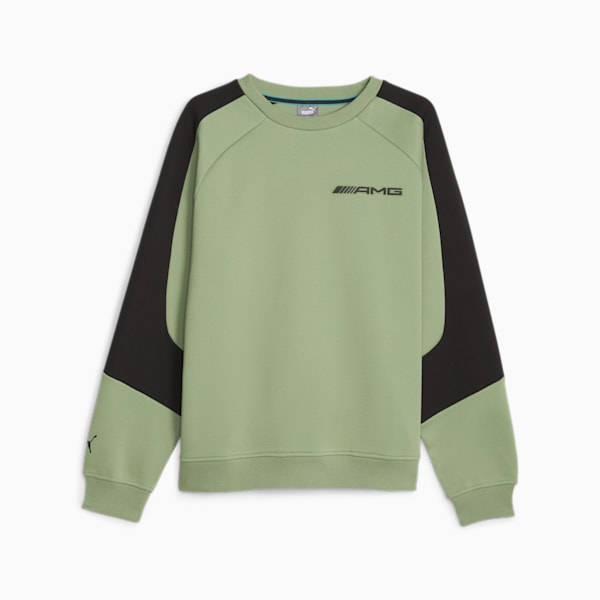 Mercedes-AMG Men's Motorsport Sweatshirt, Dusty Green, extralarge-IND
