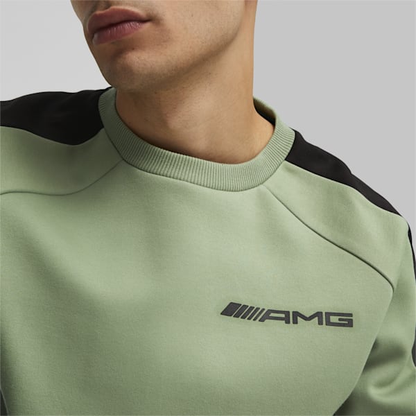 Mercedes-AMG Men's Motorsport Sweatshirt, Dusty Green, extralarge-IND
