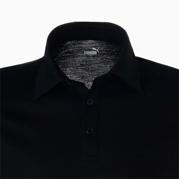 メンズ ゴルフ EGW ウォッシャブル ウール 半袖 ポロシャツ, PUMA Black, extralarge-JPN