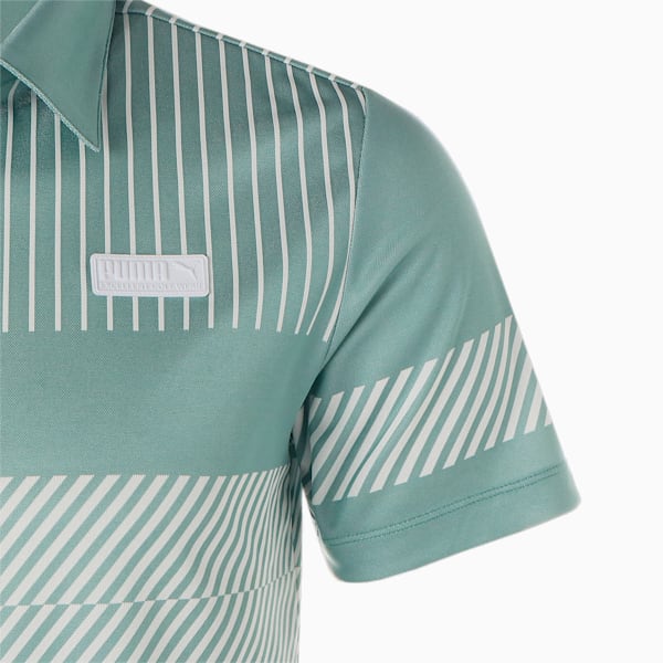 メンズ ゴルフ EGW グラフィック 半袖 ポロシャツ, Adriatic, extralarge-JPN