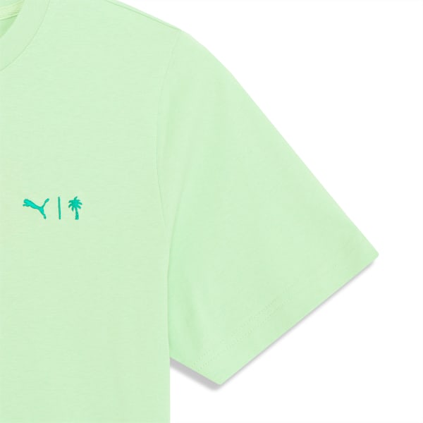 ユニセックス PUMA x PTC グラフィック Tシャツ, Light Mint, extralarge-JPN