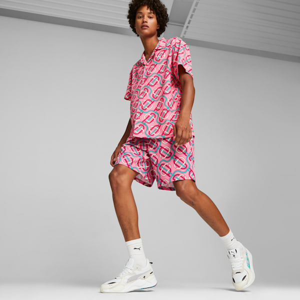 PUMA x PALM TREE CREW Men's Tee, Strawberry Burst-AOP, extralarge