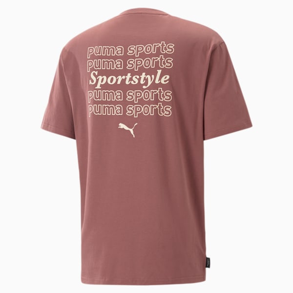 メンズ PUMA TEAM グラフィック Tシャツ, Wood Violet