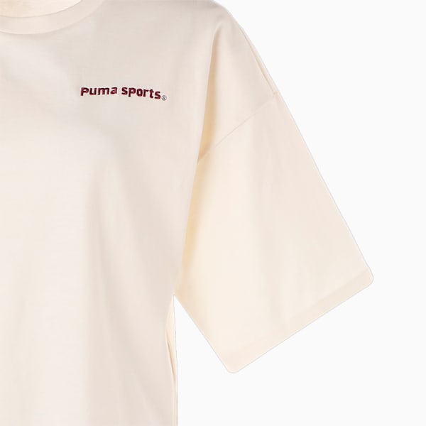 ウィメンズ PUMA TEAM グラフィック Tシャツ, Pristine