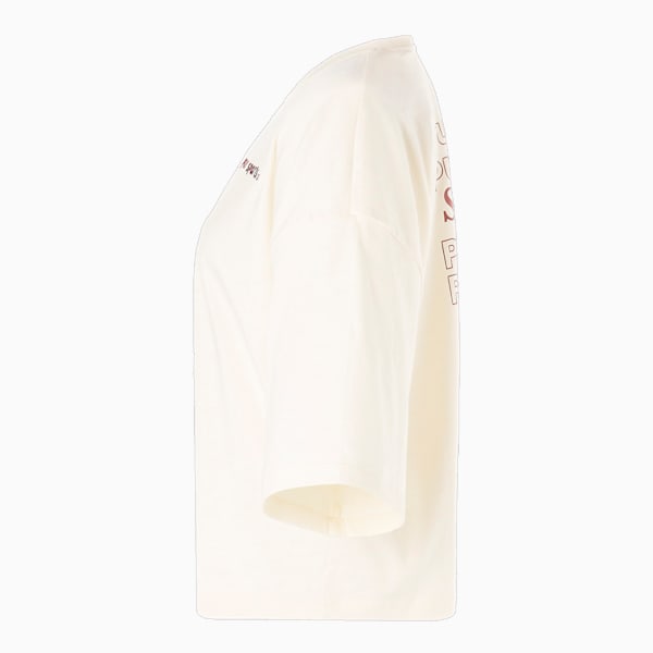 ウィメンズ PUMA TEAM グラフィック Tシャツ, Pristine