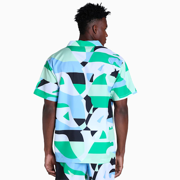 Worldwide All Over Print Shirt, PUMA Black, extralarge-IND
