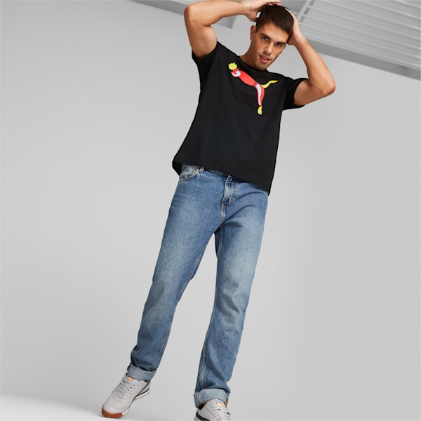メンズ グラフィックス ICONIC CAT Tシャツ, PUMA Black, extralarge-JPN