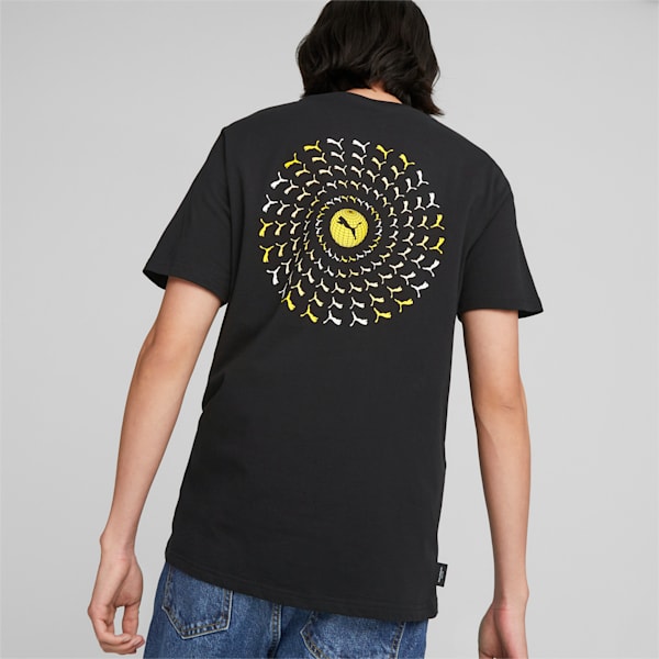 メンズ グラフィックス PUMA GLOBE Tシャツ, PUMA Black, extralarge-JPN
