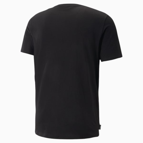 Camiseta estampada Mirage Cat para hombre, PUMA Black, extralarge
