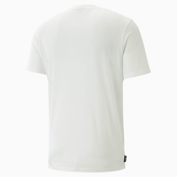 Wild Cat Graphic Men's Tee, PUMA White, extralarge