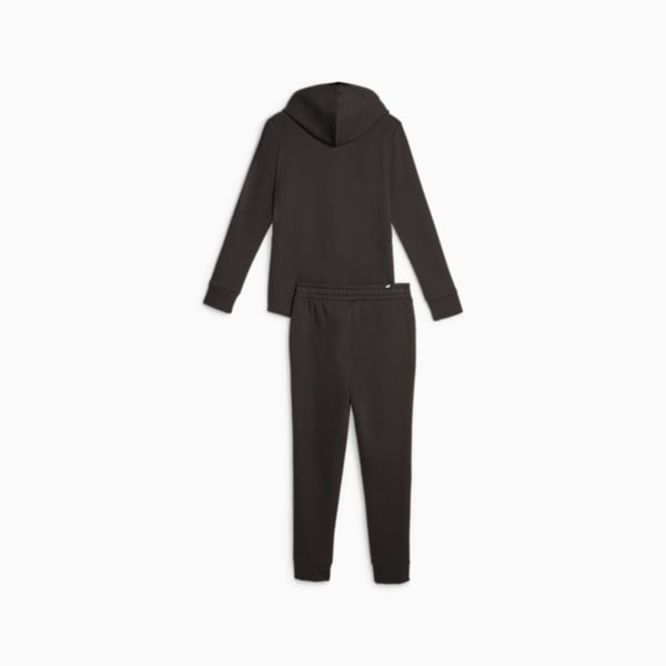 ウィメンズ クラシック フーデッド トラックスーツ 上下セット 裏起毛, PUMA Black, extralarge-JPN