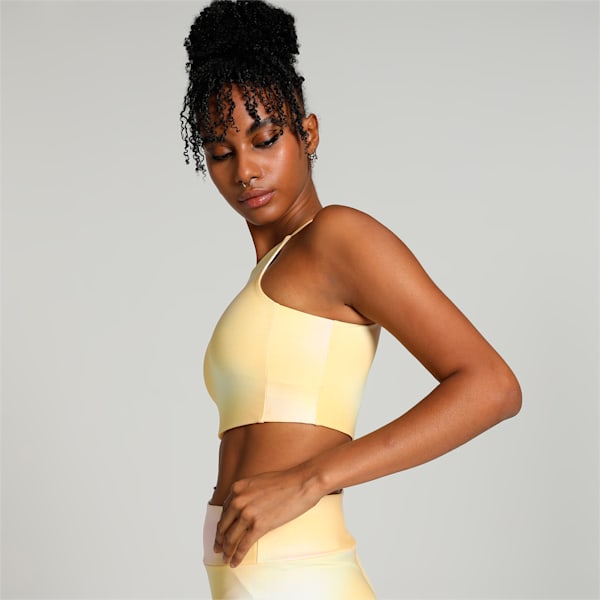 Puma classic orange crop top discount
