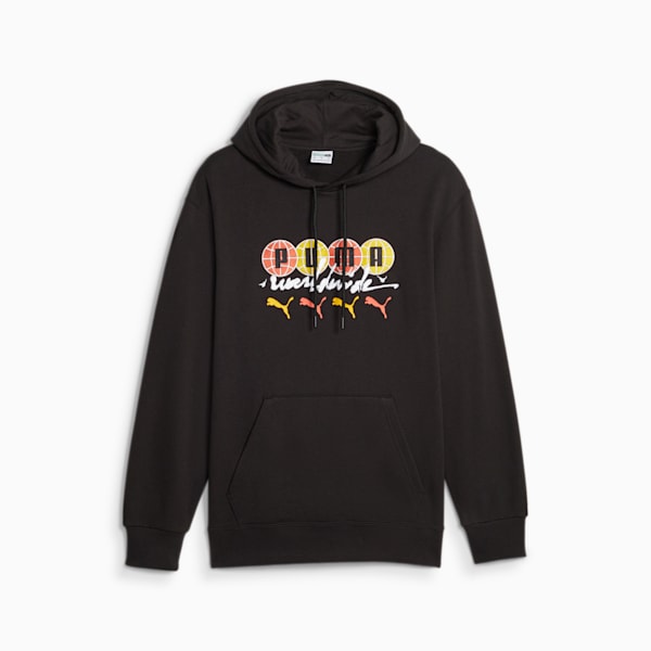 Sportswear by Worldwide Men's Hoodie, PUMA Black, extralarge-IND