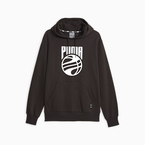 Sudadera con capucha de básquetbol Posterize para hombre, PUMA Black, extralarge