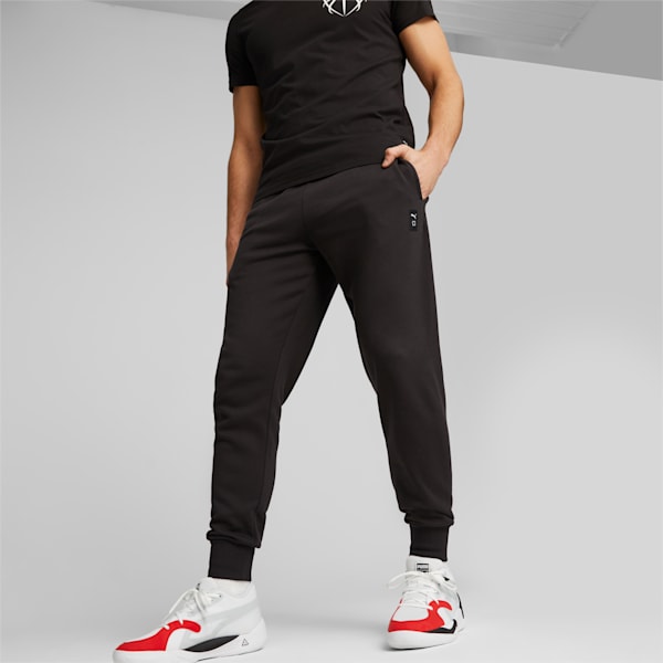 Posterize Men's Basketball Sweatpants, Gray Heather, extralarge-GBR
