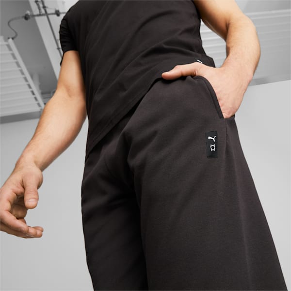Pantalones deportivos de básquetbol Posterize para hombre, PUMA Black, extralarge