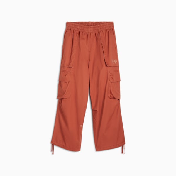 Turquoise Orange Kids Pants With Two Pockets -  Canada