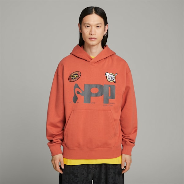PUMA x PERKS AND MINI Graphic Hoodie, Apple Cider, extralarge-IND