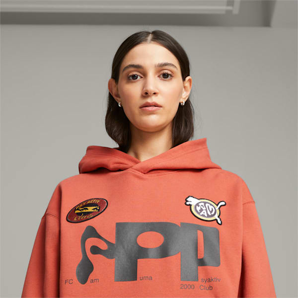 PUMA x PERKS AND MINI Graphic Hoodie, Apple Cider, extralarge-IND