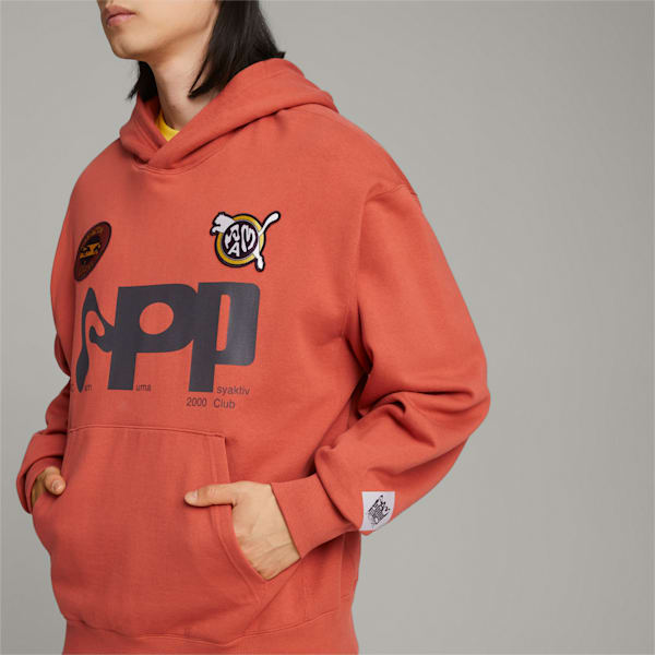 PUMA x PERKS AND MINI Graphic Hoodie, Apple Cider, extralarge-IND