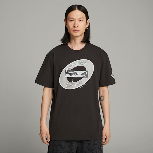 PUMA x PERKS AND MINI Graphic Tee, PUMA Black, extralarge-IND