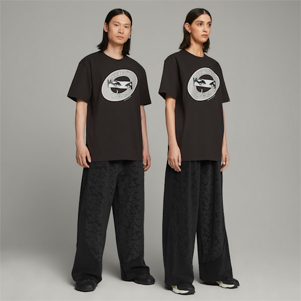 PUMA x PERKS AND MINI Graphic Tee, PUMA Black, extralarge-IND