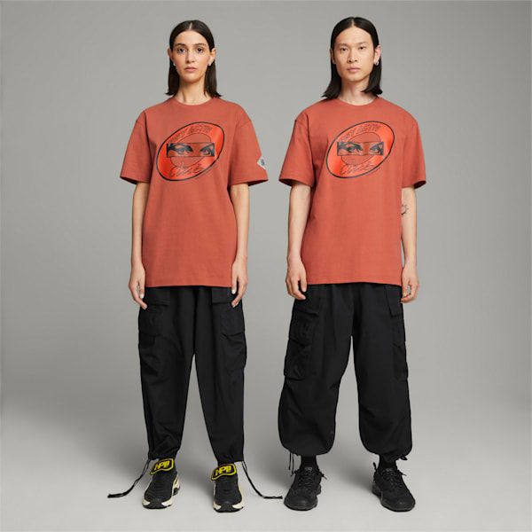 PUMA x PERKS AND MINI Unisex Graphic Tee, Apple Cider, extralarge-IND