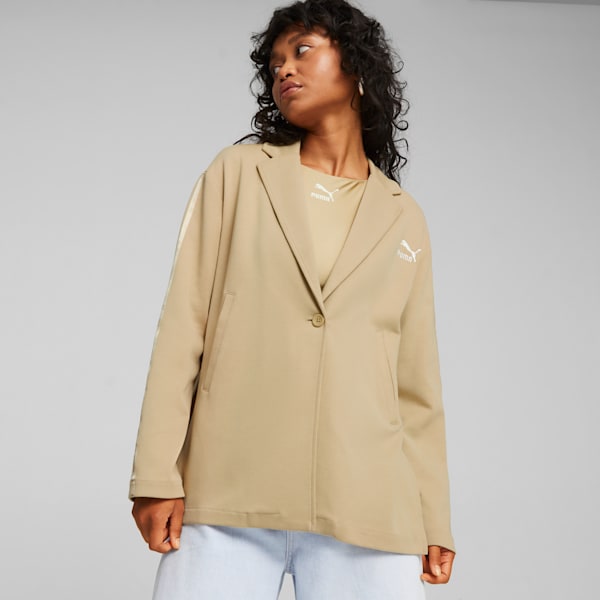 Veste blazer T7 Femme, Sand Dune, extralarge