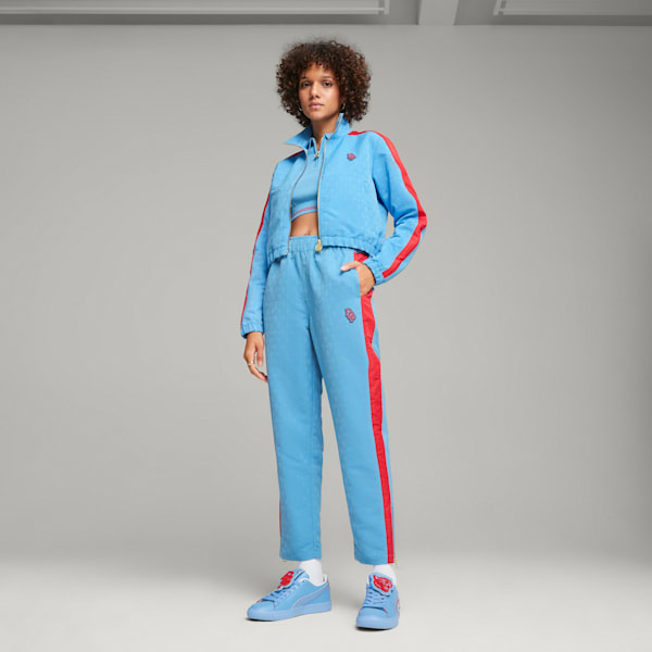 Pantalon de survêtement PUMA x DAPPER DAN T7 Femme, Regal Blue, extralarge