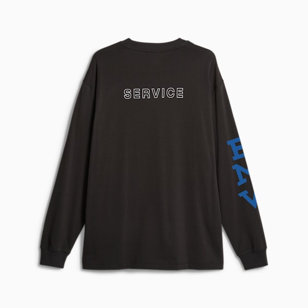 メンズ PUMA x BMW Tシャツ 長袖, PUMA Black, extralarge-JPN