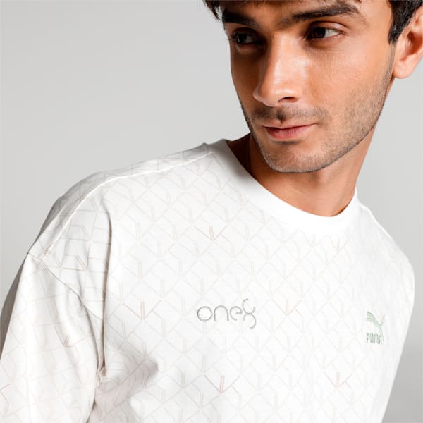 PUMA x one8 Premium Men's Oversized T-Shirt, Warm White, extralarge-IND