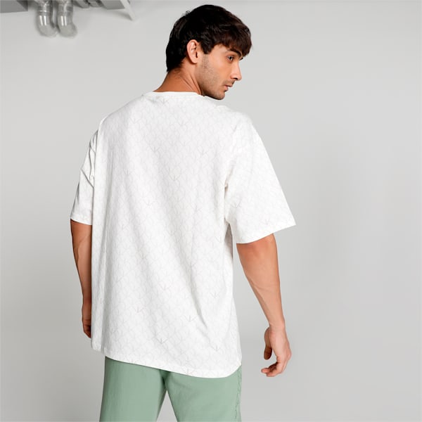 PUMA x one8 Premium Men's Oversized T-Shirt, Warm White, extralarge-IND