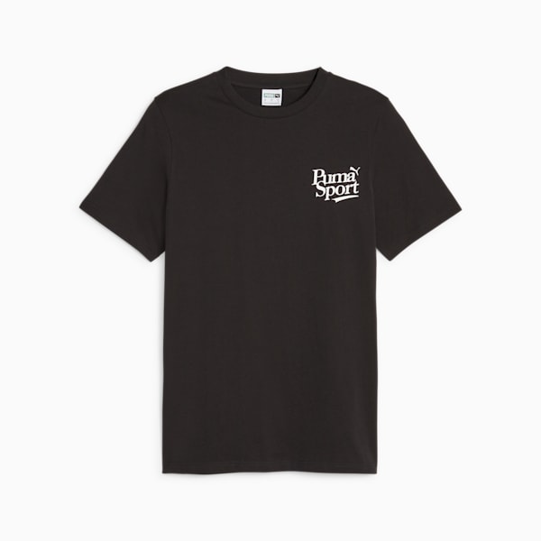 PUMA LEGACY Graphic Tee, PUMA Black, extralarge-GBR