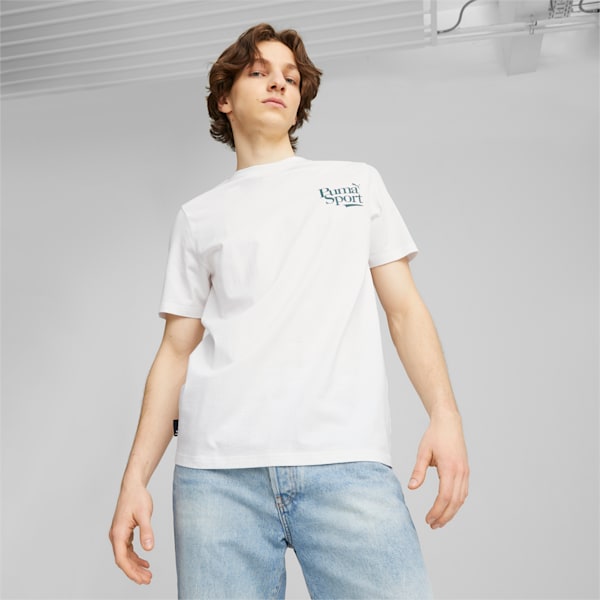 Camiseta estampada PUMA LEGACY, PUMA White, extralarge