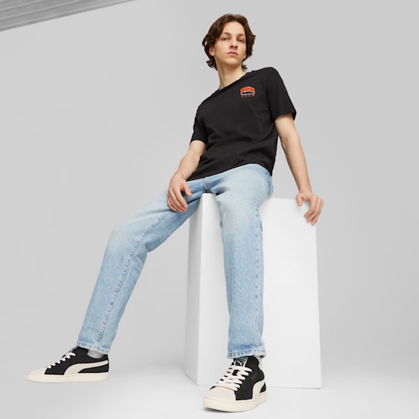 SPORTSTYLE CREW Graphic Tee, PUMA Black, extralarge-GBR