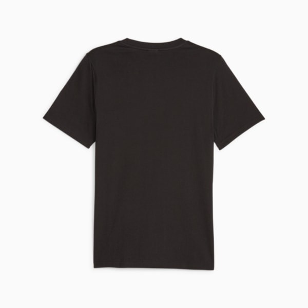 LE PUMA Men's Graphic T-shirt, PUMA Black, extralarge-AUS