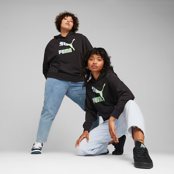 Kangourou à logo Classics Infill Femme, PUMA Black-Beach Days, extralarge