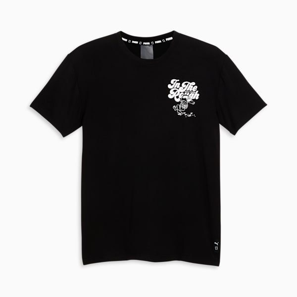 Camiseta HOOPS x GOLF In the Rough para hombre, PUMA Black, extralarge