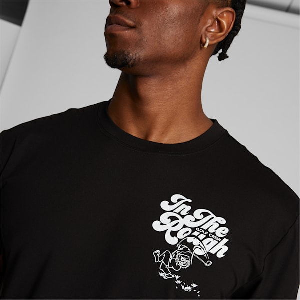 Camiseta HOOPS x GOLF In the Rough para hombre, PUMA Black, extralarge