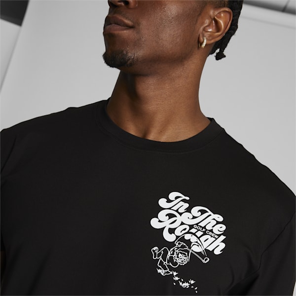 T-shirt HOOPS x GOLF In the Rough Homme, PUMA Black, extralarge