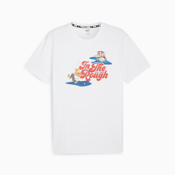 T-shirt HOOPS x GOLF In the Rough Homme, PUMA White, extralarge