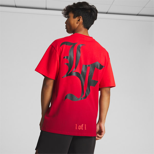 PUMA x LAMELO BALL LaFrancé Men's Tee, For All Time Red, extralarge
