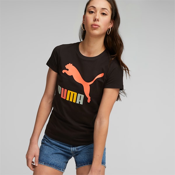 dígito Guijarro Dispensación Camiseta con logo CLASSICS para mujer | PUMA