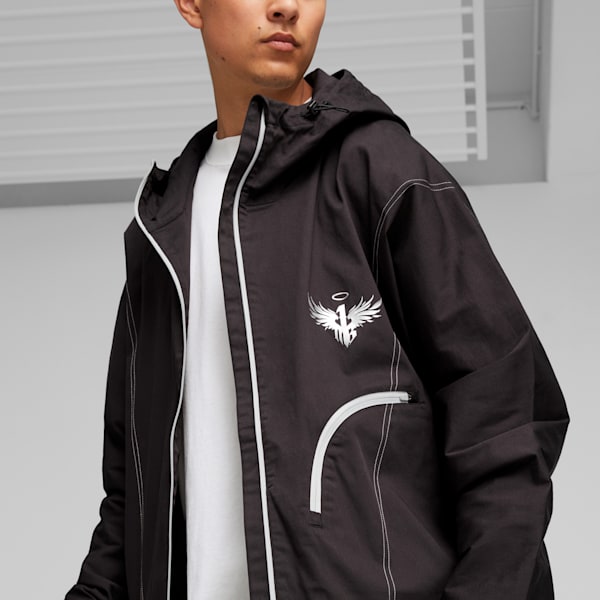 MELO x TOXIC Basketball Dime Men's Jacket, PUMA Black, extralarge-IND