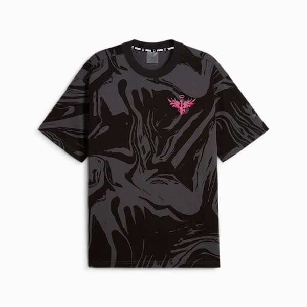 Men's MELO x TOXIC T-shirt, PUMA Black, extralarge-IND